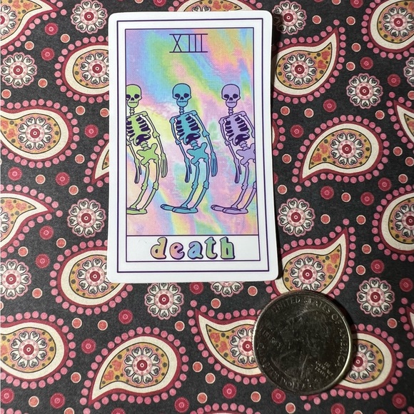 DEATH Tarot Witchy Spiritual Light Worker Magick Occult Tarot Reader Fortune - Picture 2 of 3